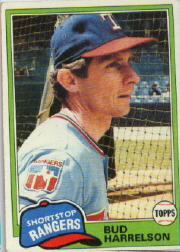 1981 Topps Baseball Cards      694     Bud Harrelson